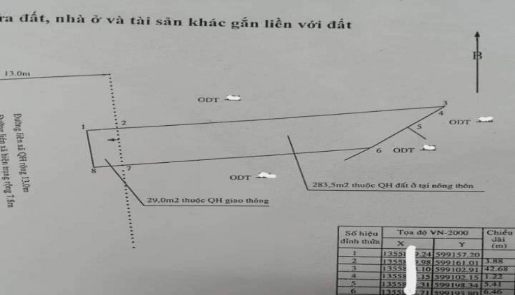 Hạ giá bán nhanh đất đường Bến Chợ - Chợ Đầm